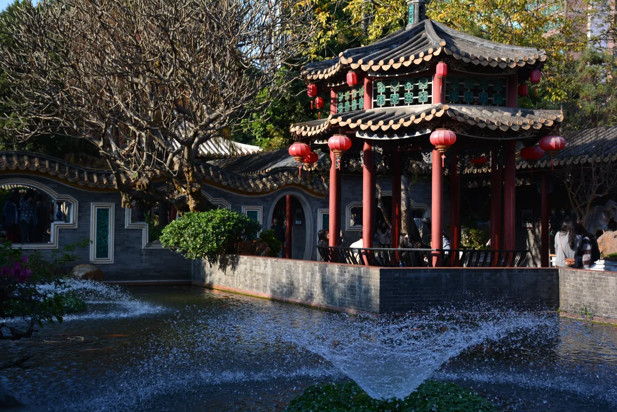 顺德清晖园园林风景